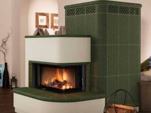 Warmluftofen für Holz